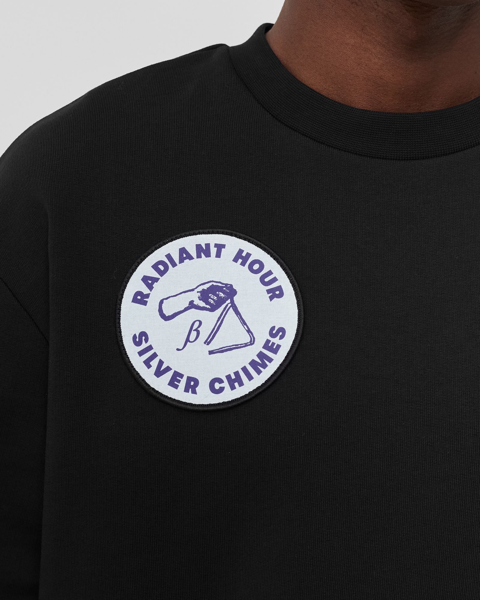 X RAF SIMONS PATCHED SWEATSHIRT