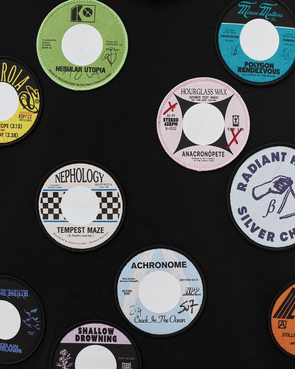 X RAF SIMONS PATCHED OVERHEAD HOODY