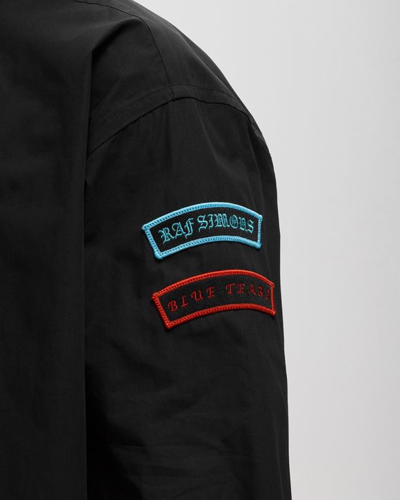 Raf Simons x Fred Perry Patched Oversized Shirt