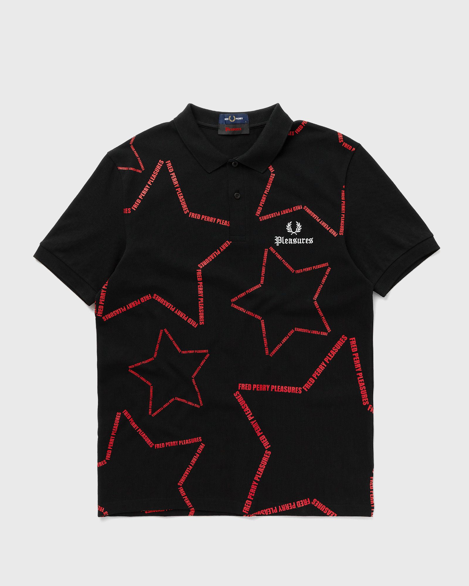 X Pleasures Star Fred Perry Shirt