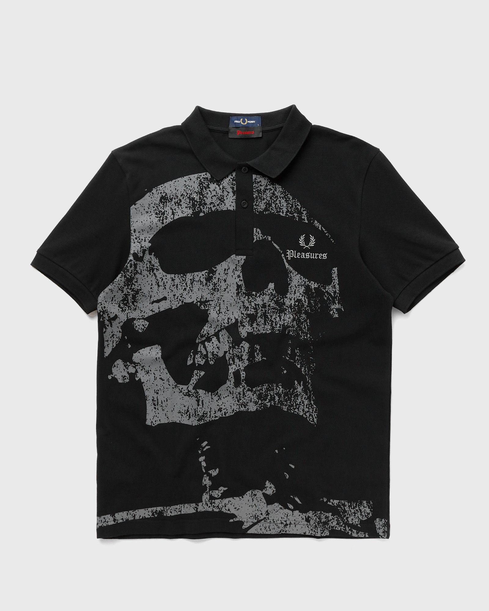 X Pleasures Skull Fred Perry Shirt