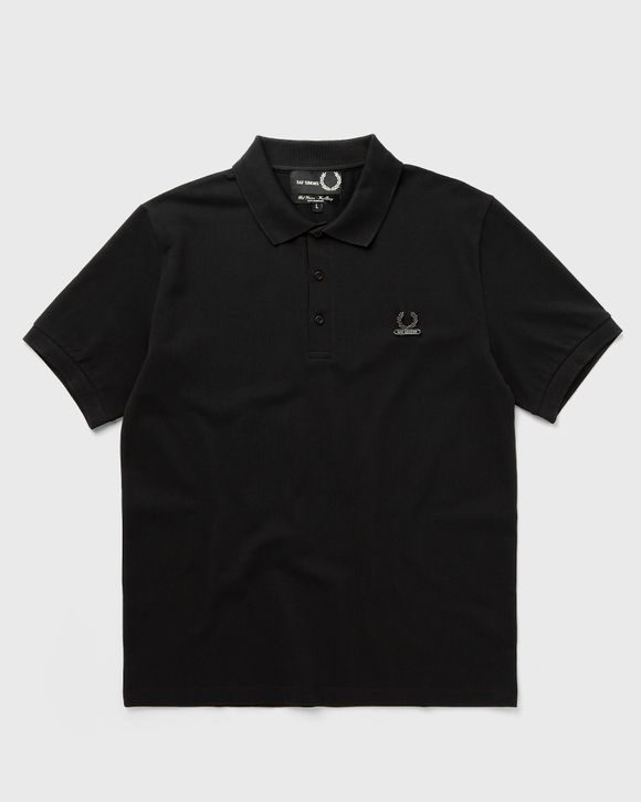 Fred Perry x Raf Simons Enamel Pin Polo Shirt Black | BSTN Store