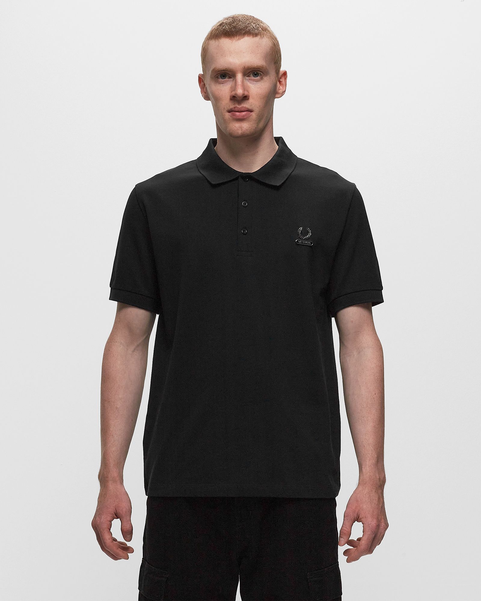 x Raf Simons Enamel Pin Polo Shirt