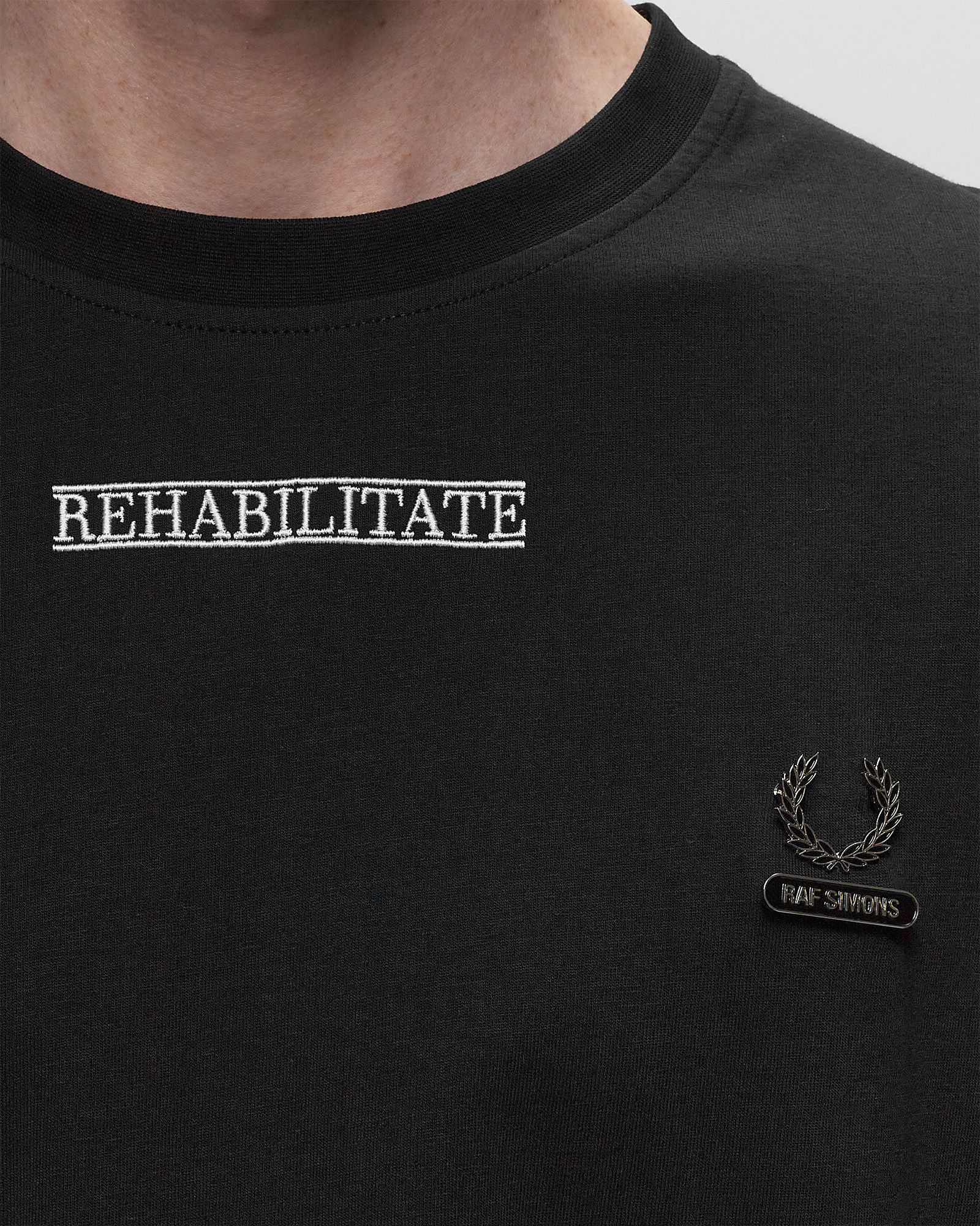 x Raf Simons Embroidered L/Sleeve Tshirt