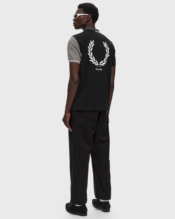 Fred Perry x BEAMS BLANK CANVAS 3 POLO SHIRT Black | BSTN Store