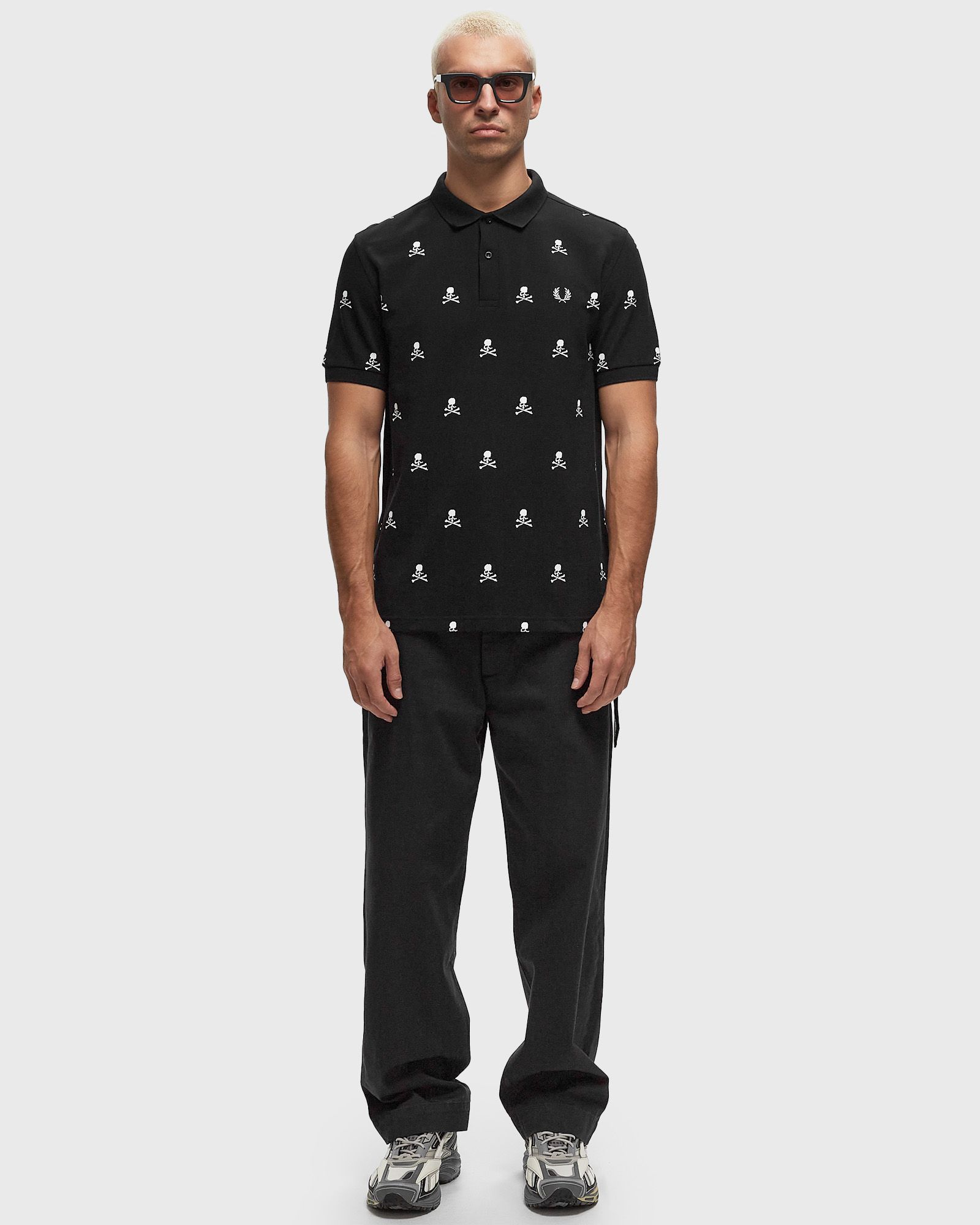 x MASTERMIND SKULL POLO SHIRT