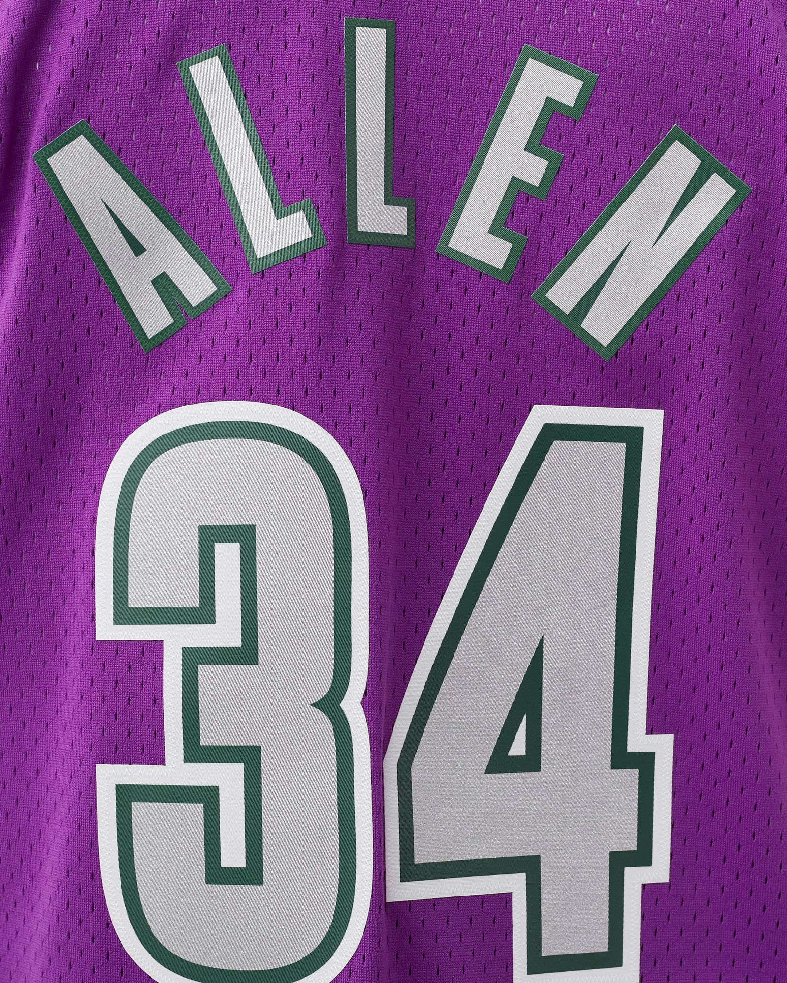 NBA Swingman Jersey Milwaukee Bucks 2001-02 Ray Allen #34
