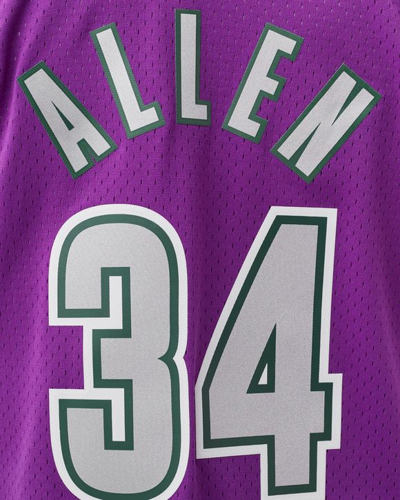 NBA Swingman Jersey Milwaukee Bucks 2001-02 Ray Allen #34