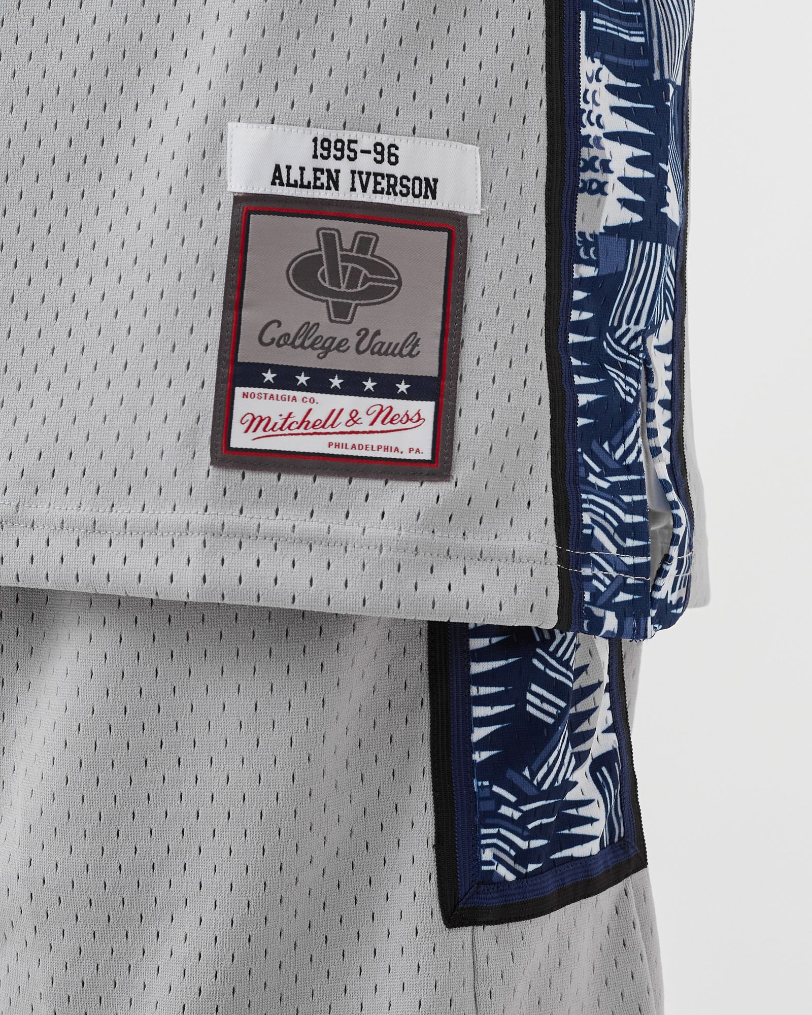 NCAA SWINGMAN JERSEY GEORGETOWN UNIVERSITY 1995-96 ALLEN IVERSON #3