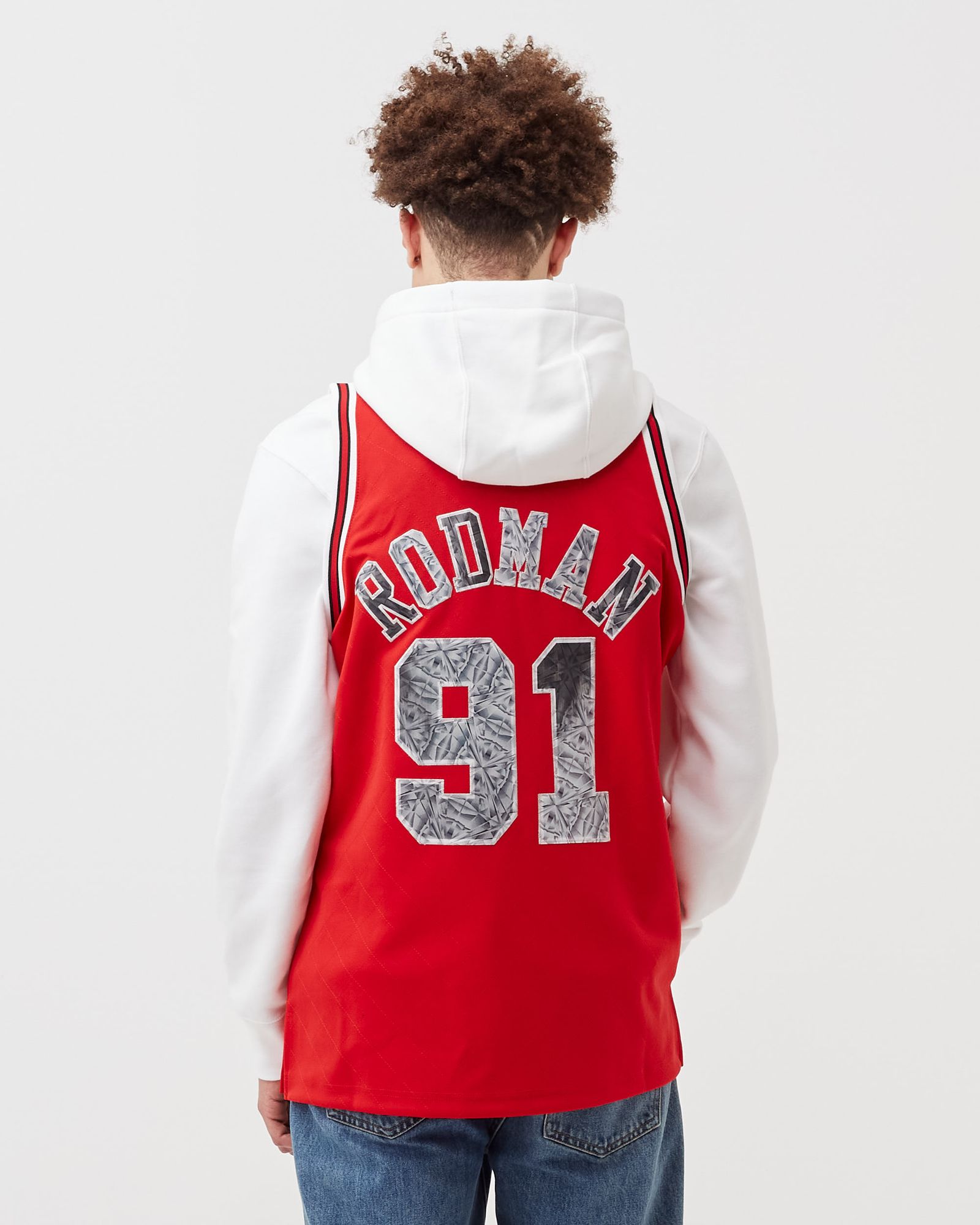 75th Anniversary Swingman Jersey CHICAGO BULLS - DENNIS RODMAN #91