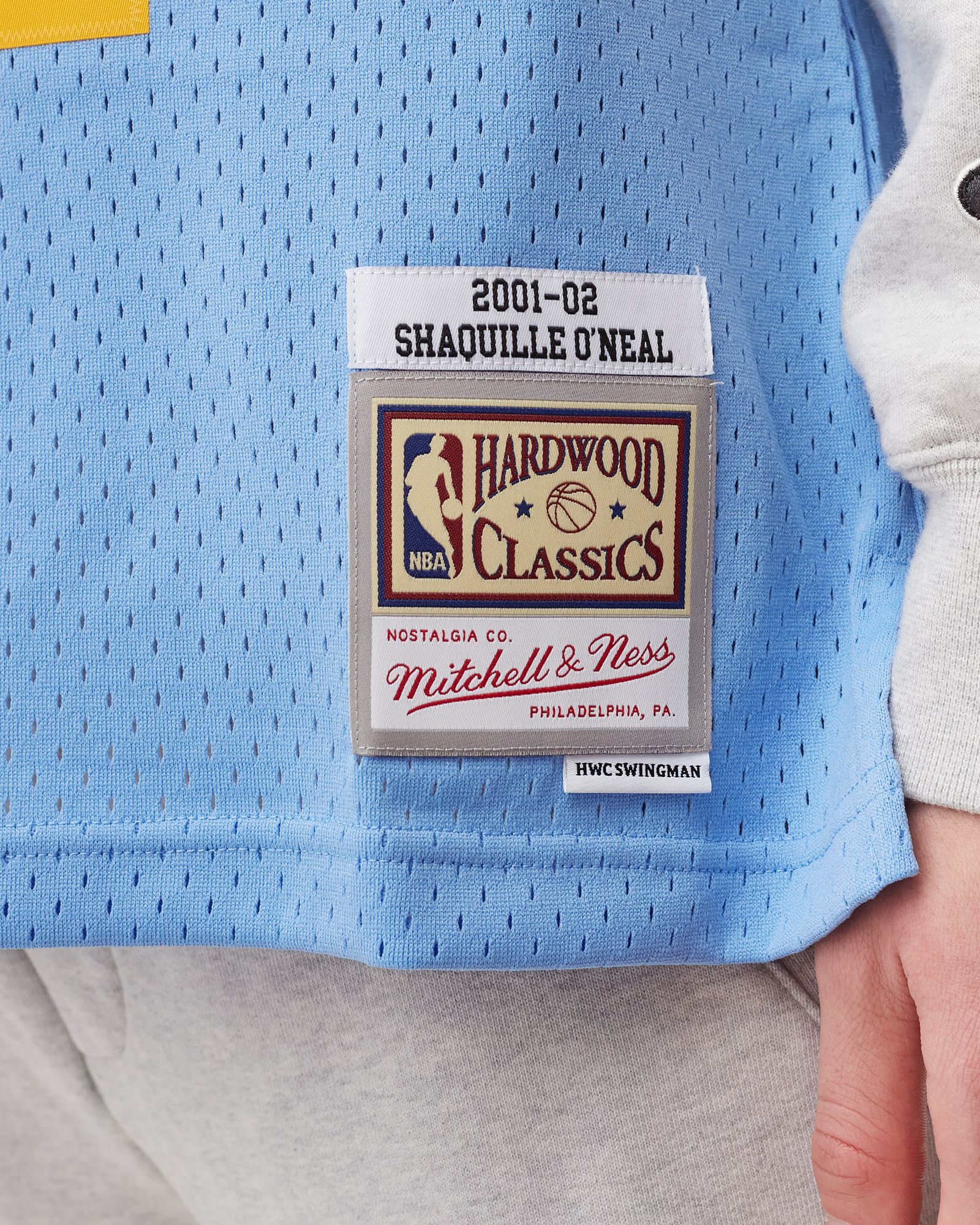 NBA Swingman Jersey Los Angeles Lakers 2001-02 Shaquille O'Neal #34