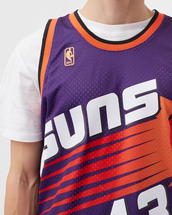 Men's NBA Phoenix Suns Steve Nash 13 Purple Gold Basketball Edition Jersey  2020