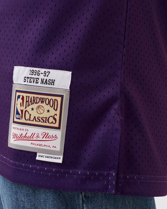 Men's Mitchell & Ness Steve Nash Purple Phoenix Suns 2001/02 Hardwood  Classics Swingman Jersey