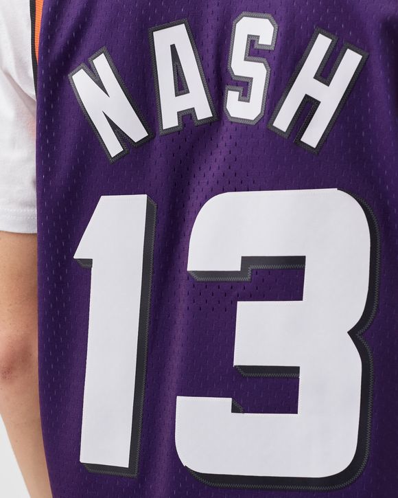 Steve Nash Phoenix Suns 96-97 HWC Swingman Jersey - Purple - Throwback