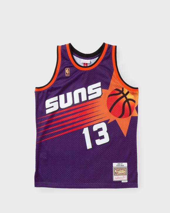 Men's Phoenix Suns Steve Nash Mitchell & Ness Purple 1996-97 Hardwood Classics Swingman Jersey