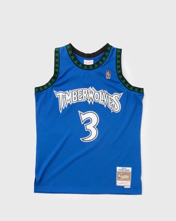 Mitchell & Ness NBA Swingman Jersey MINNESOTA TIMBERWOLVES 1996-97 Stephon  Marbury #3 Blue