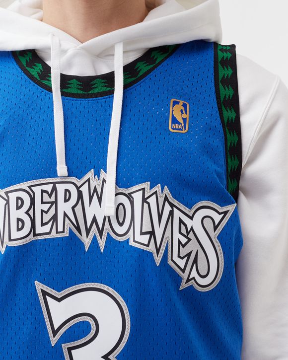 Mitchell & Ness Men's 1997 Minnesota Timberwolves Stephon Marbury #3 Black  Hardwood Classics Swingman Jersey