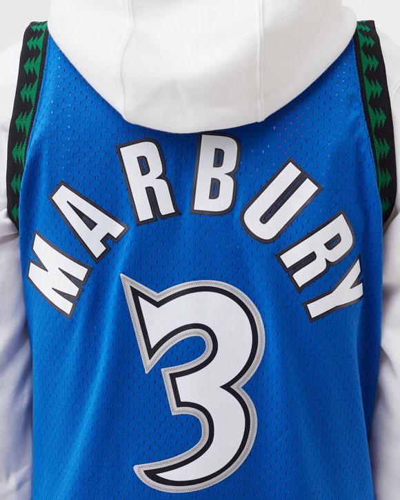 STEPHON MARBURY Alternate TIMBERWOLVES Mitchell & Ness Throwback  SWINGMAN Jersey