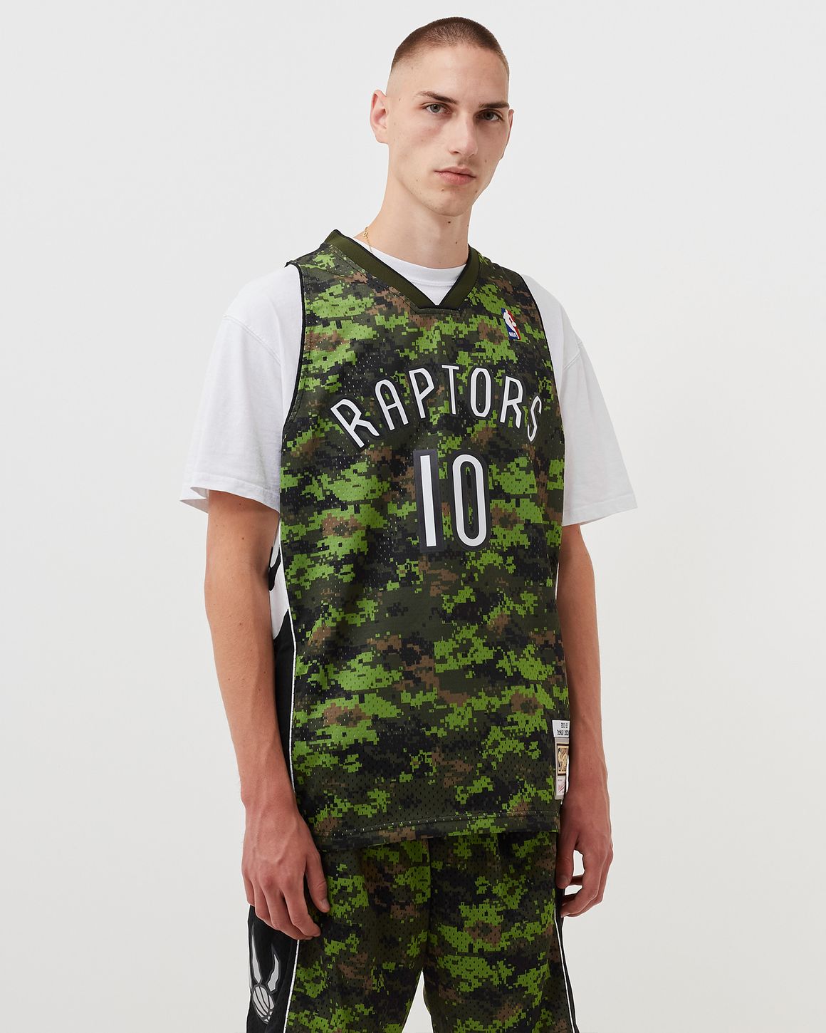 Mitchell Ness NBA Camo Swingman Jersey Toronto Raptors Alternate 2011 12 Demar Derozan 10 Multi BSTN Store