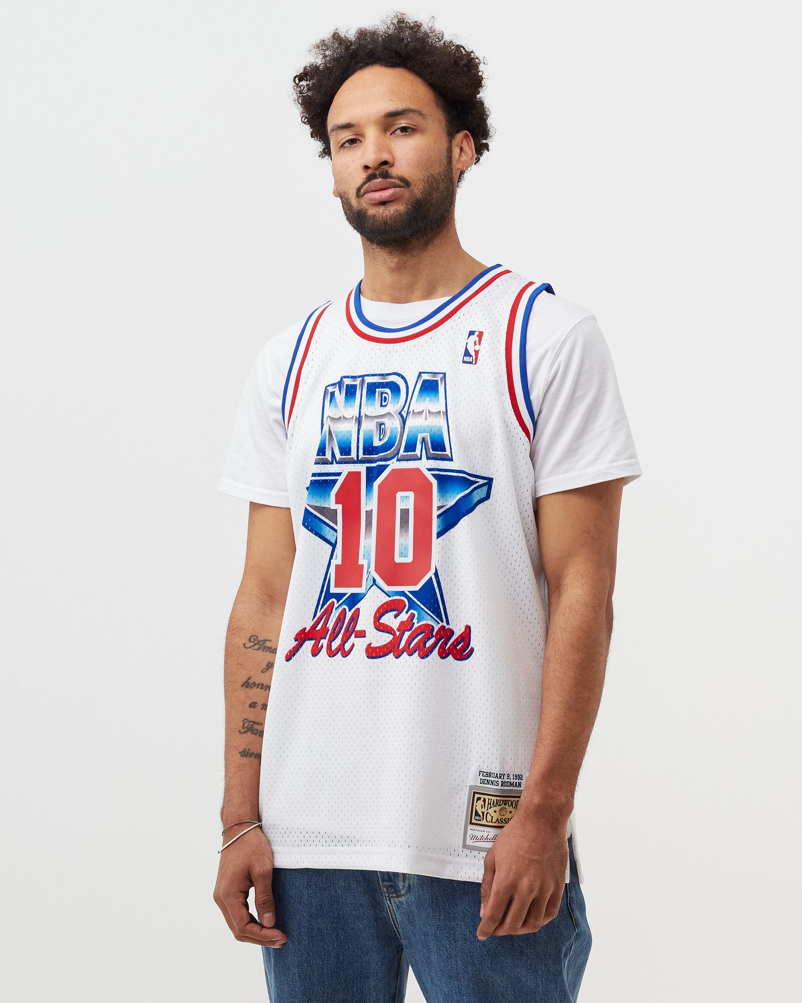 NBA SWINGMAN JERSEY ALL-STAR EAST 1992-93 DENNIS RODMAN #10