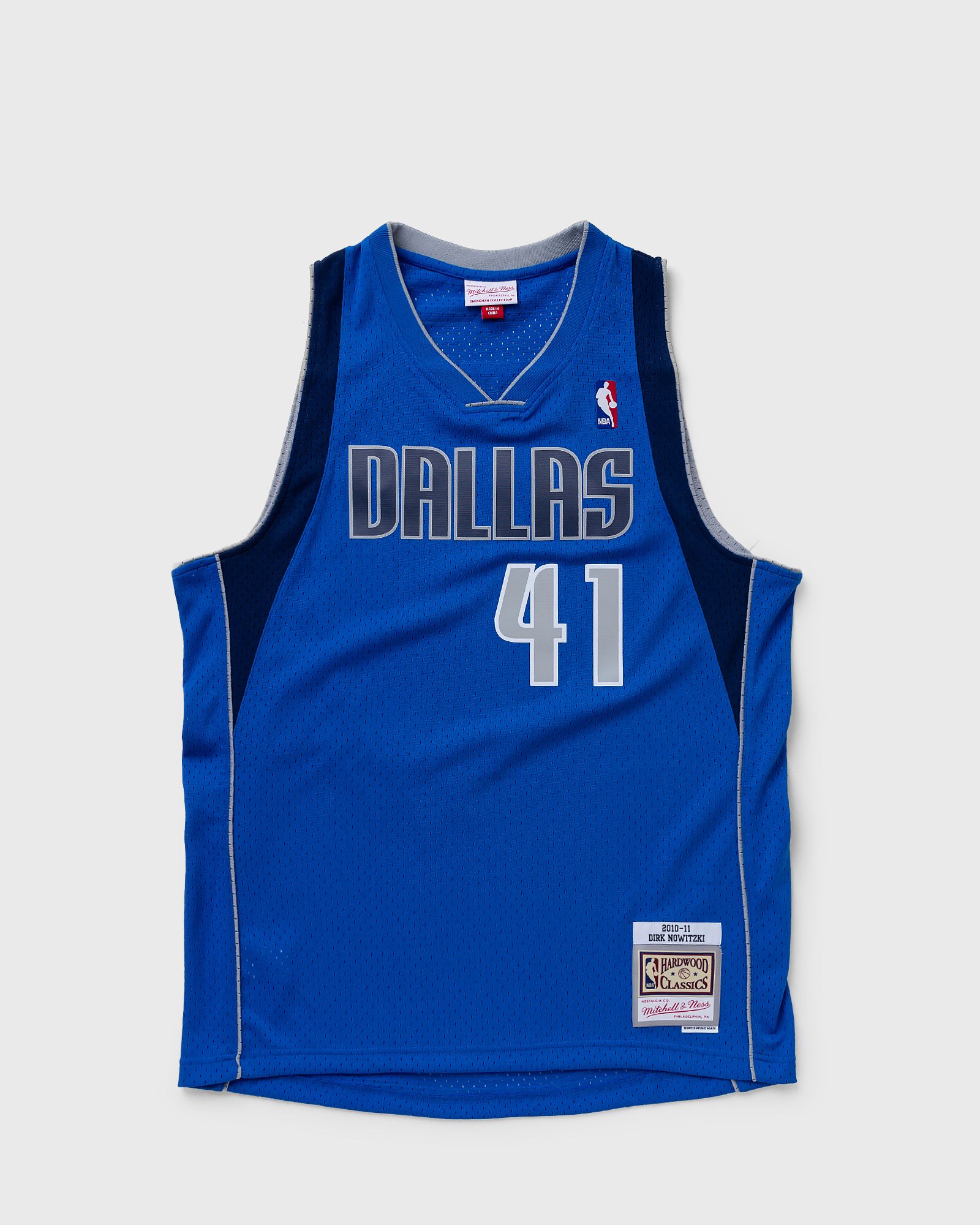 NBA SWINGMAN JERSEY DALLAS MAVERICKS 2010-11 DIRK NOWITZKI #41