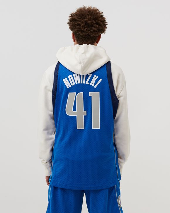Dirk Nowitzki Dallas Mavericks Fanatics Authentic Autographed Mitchell &  Ness 2010-2011 Swingman Jersey - Blue