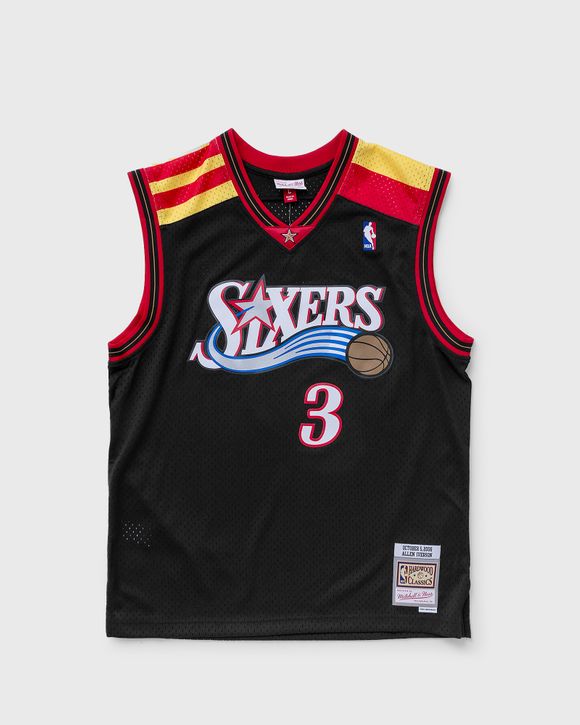 Retro Allen Iverson Philadelphia 76ers Reebok Jersey Authentic 56