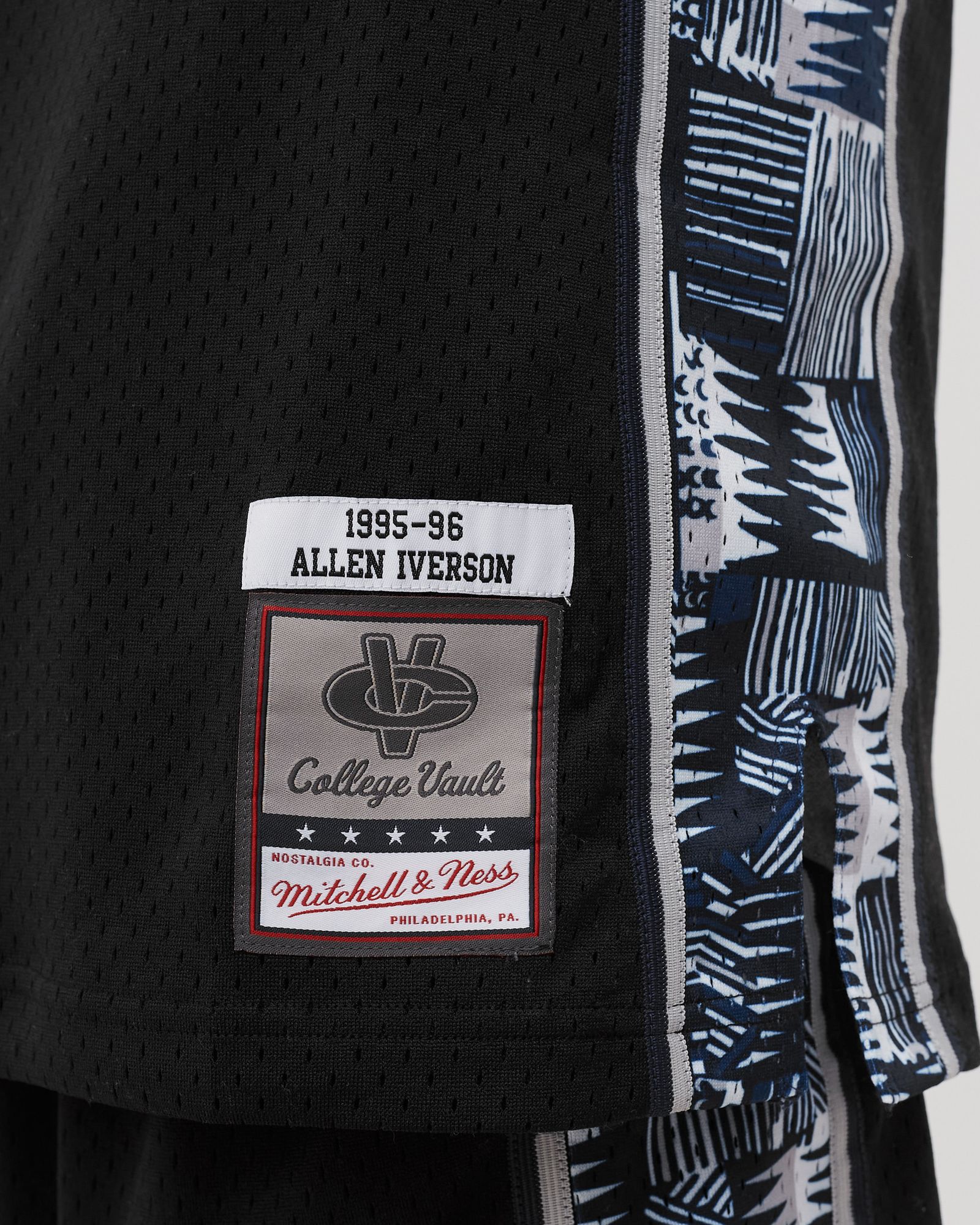 NCAA ALTERNATE SWINGMAN JERSEY GEORGETOWN UNIVERSITY 1995 ALLEN IVERSON #3