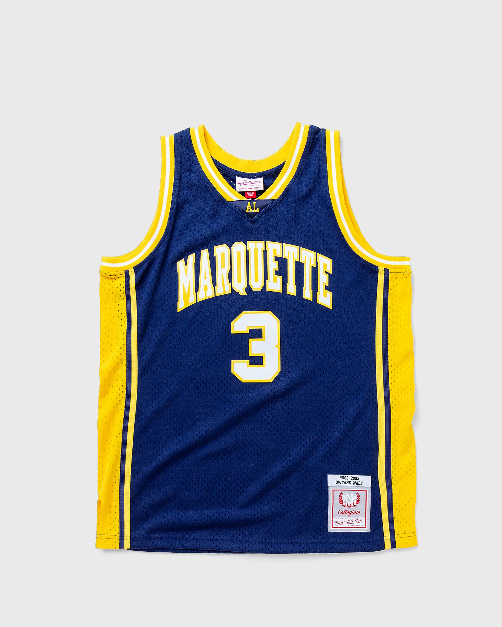NCAA SWINGMAN JERSEY MARQUETTE UNIVERSITY 2002-03 DWYANE WADE #3
