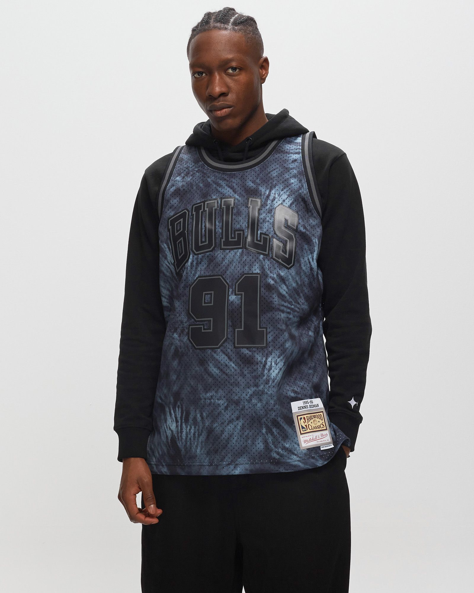 NBA Swingman Jersey Chicago Bulls 1995-96 Dennis Rodman #91