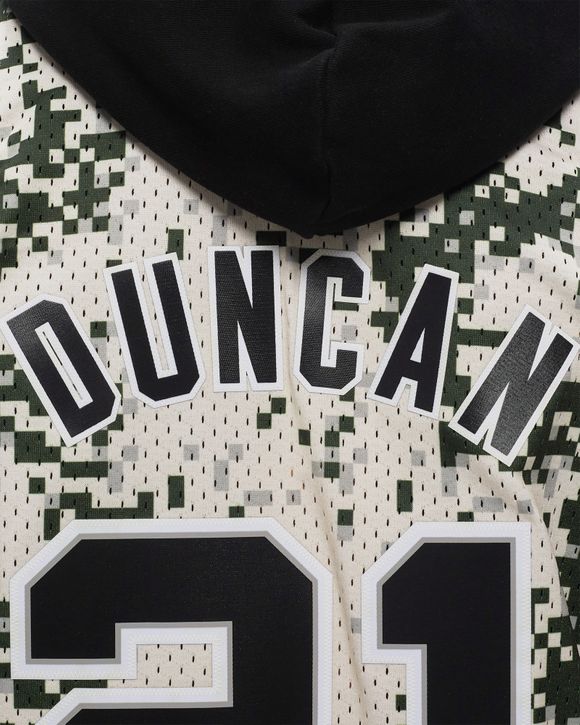 Tim Duncan San Antonio Spurs Camouflage NBA Adidas Jersey Mens XL Stitched  Logo