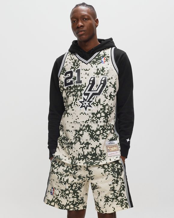 Buy Tim Duncan San Antonio Spurs Camo Retro Swingman