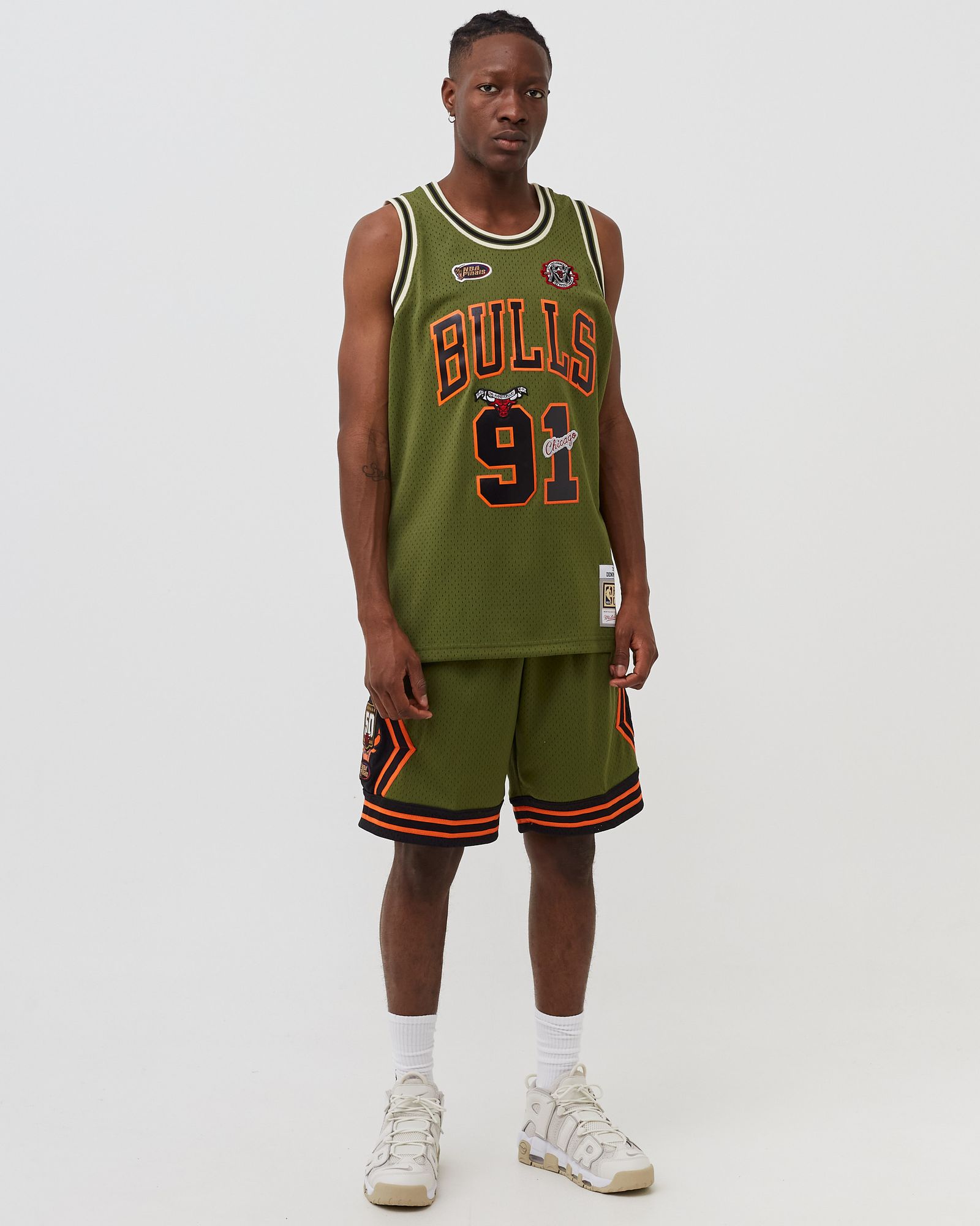 Flight Swingman Dennis Rodman Chicago Bulls 1997-98 Jersey