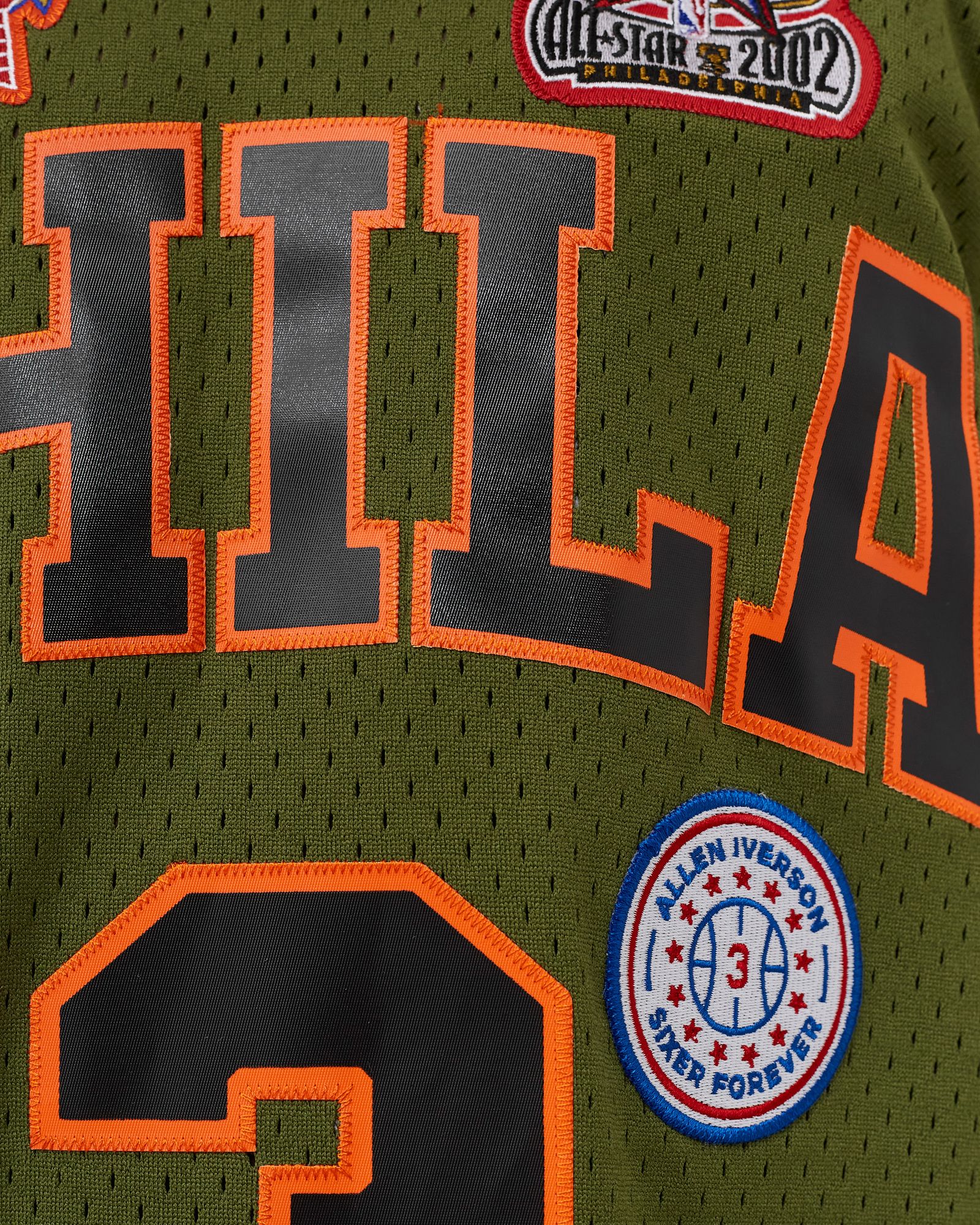 Flight Swingman Allen Iverson Philadelphia 76ers 1996-97 Jersey