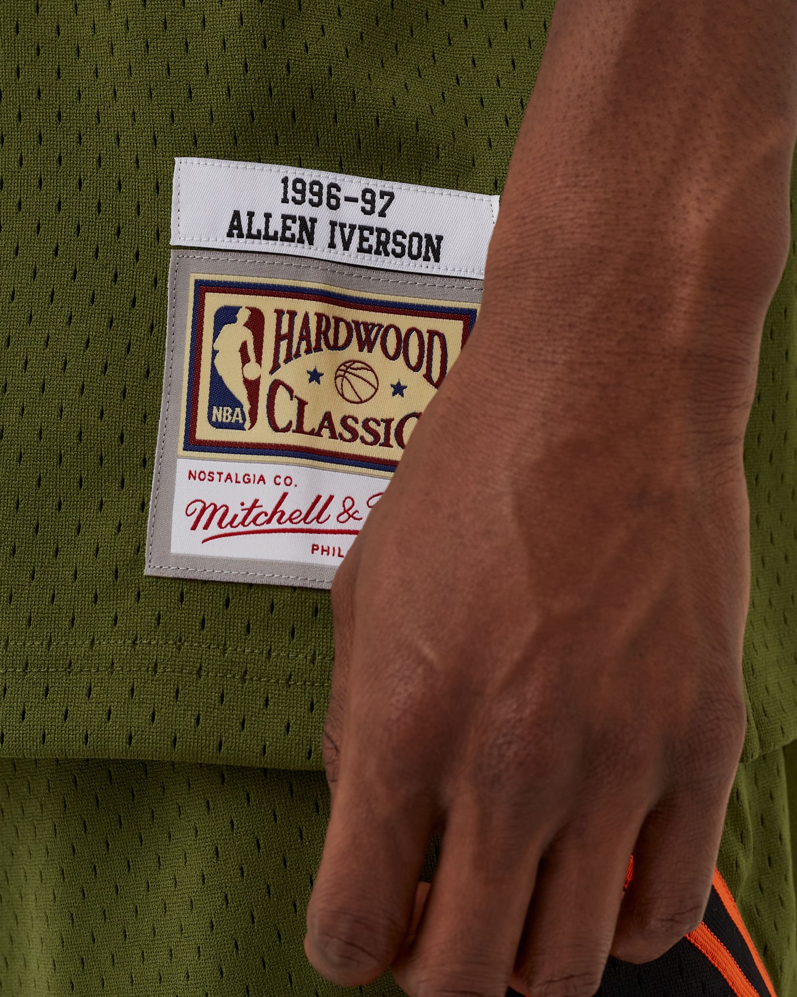 Flight Swingman Allen Iverson Philadelphia 76ers 1996-97 Jersey