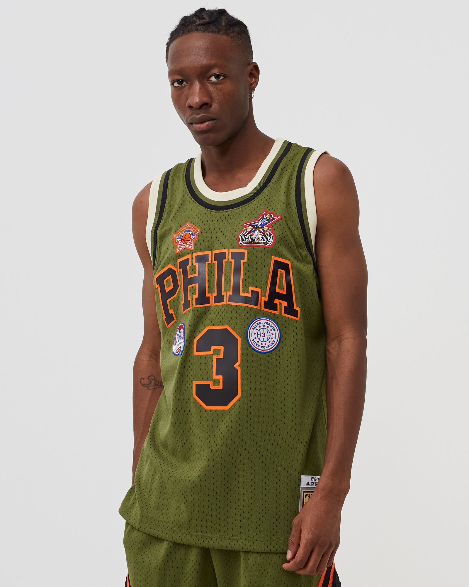 Flight Swingman Allen Iverson Philadelphia 76ers 1996-97 Jersey