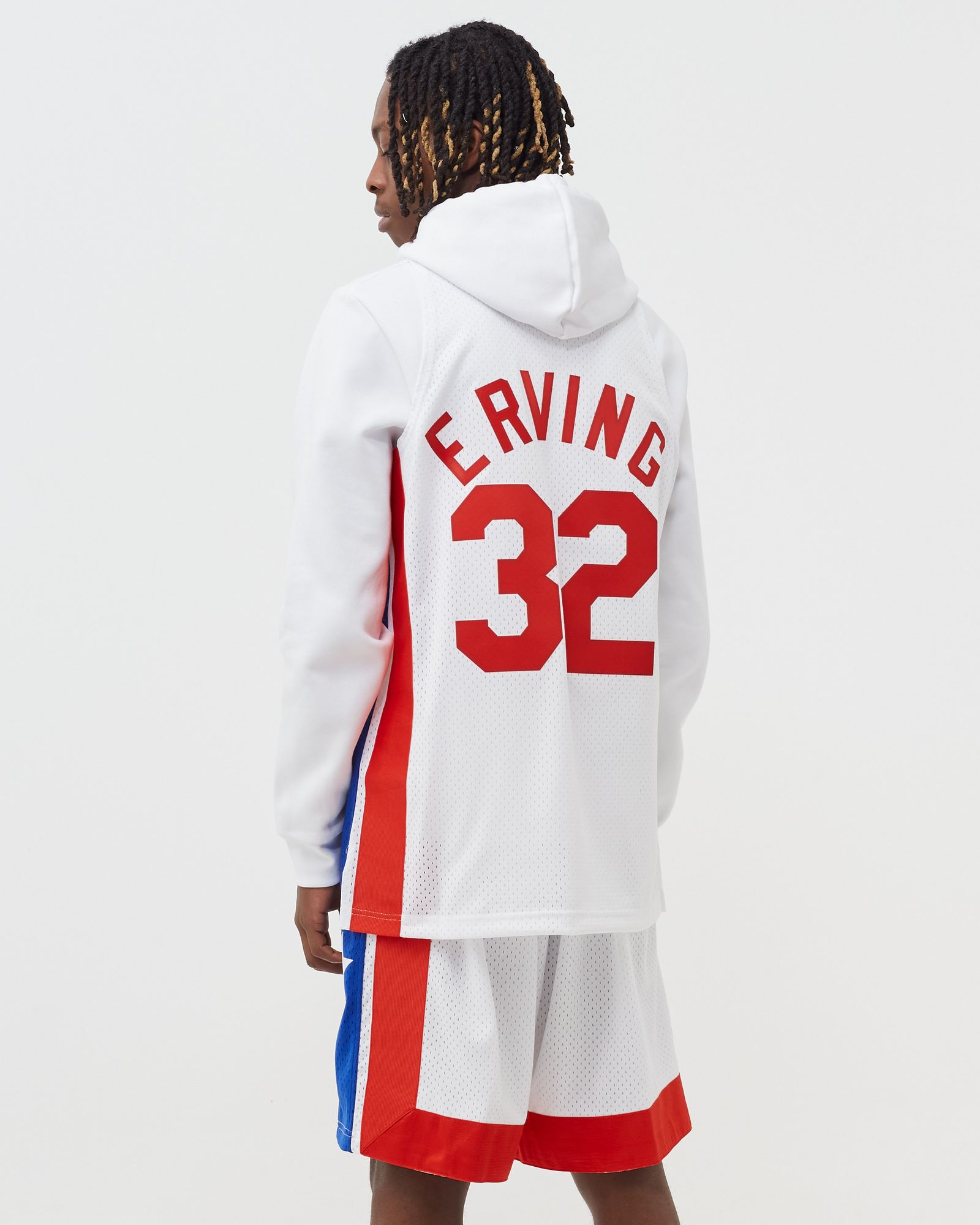 NBA Swingman Jersey New York Nets Home 1973-74 Julius Erving #32 