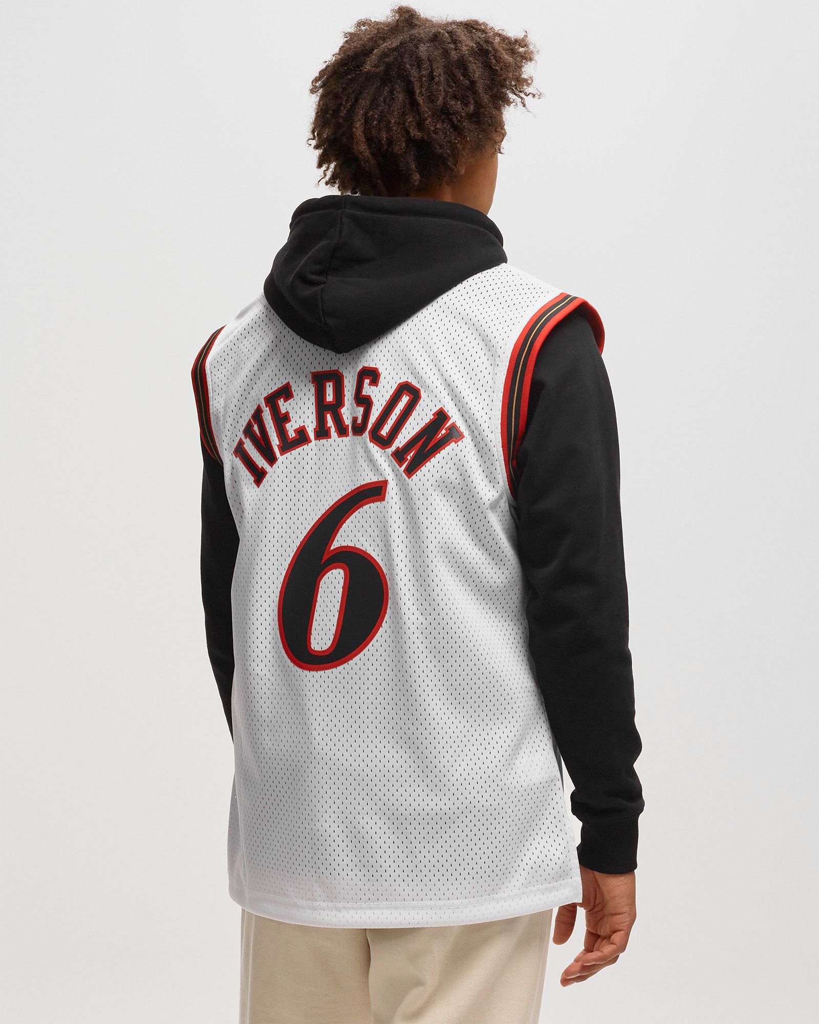 NBA SWINGMAN JERSEY PHILADELPHIA 76ERS ALL STAR 2002-03 ALLEN IVERSON #6