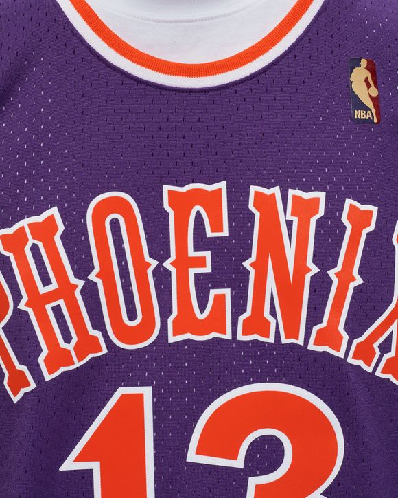 STEVE NASH Phoenix Suns PURPLE Jersey NBA Reebok Authentic Size 52