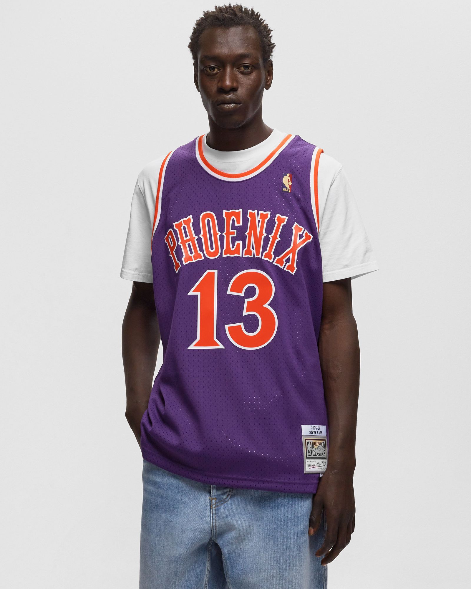 NBA SWINGMAN JERSEY SUNS HWC 2005-06 STEVE NASH #13