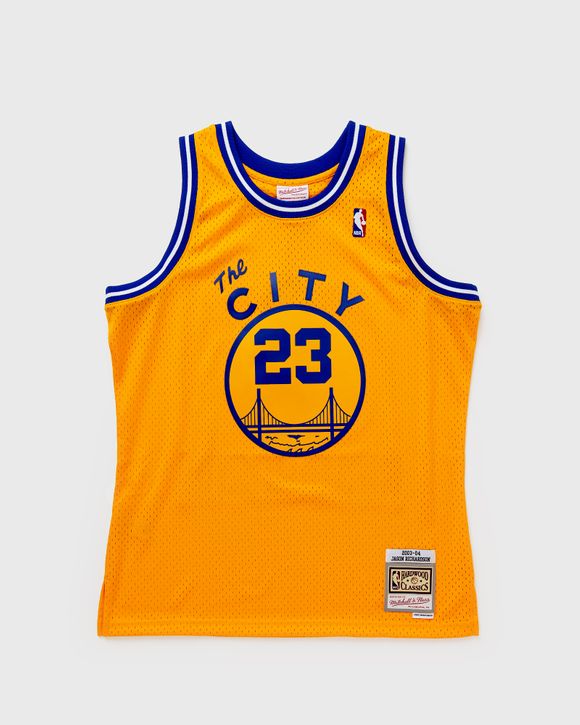 Jason Richardson Warriors 70s Throwback NBA Jersey 