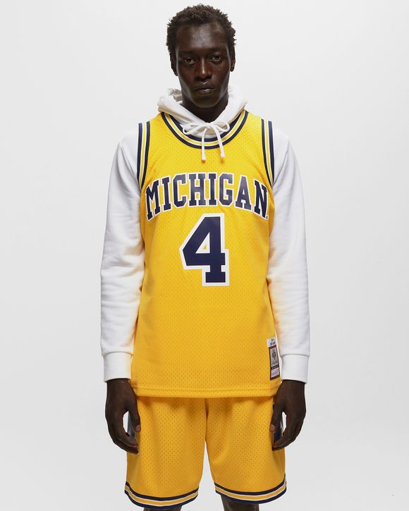 Mitchell & Ness NCAA SWINGMAN JERSEY MICHIGAN WOLVERINES MAIZE