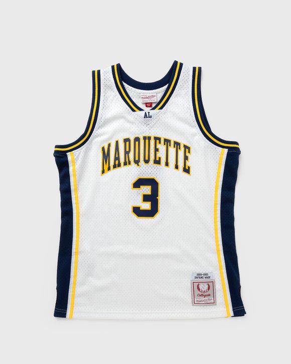 Mitchell & Ness Swingman Dwyane Wade Marquette University White 2002 Jersey