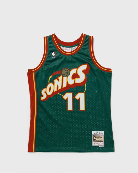 NBA SWINGMAN JERSEY SEATTLE SUPERSONICS 1995-96 DETLEF SCHREMPF #11