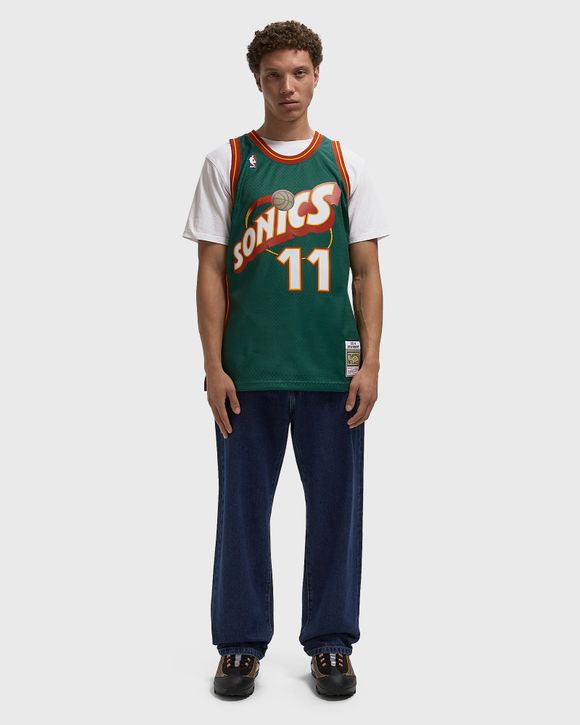 NBA SWINGMAN JERSEY SEATTLE SUPERSONICS 1995-96 DETLEF SCHREMPF #11