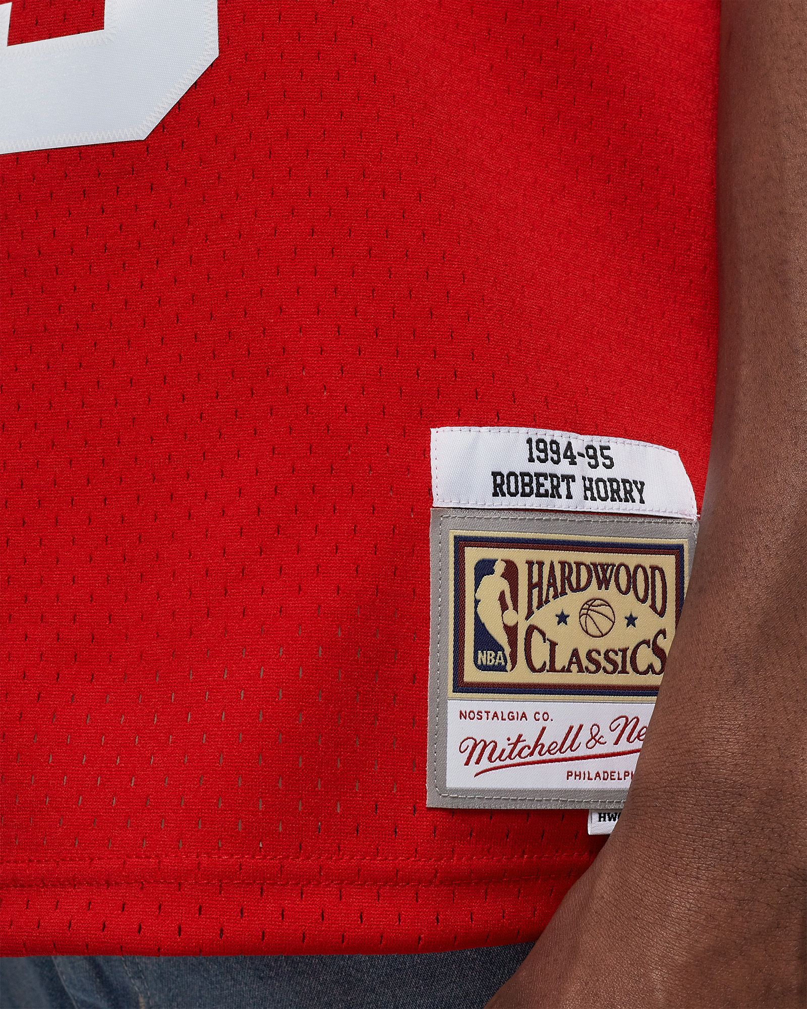 NBA DARK JERSEY HOUSTON ROCKETS 1994-95 ROBERT HORRY #25