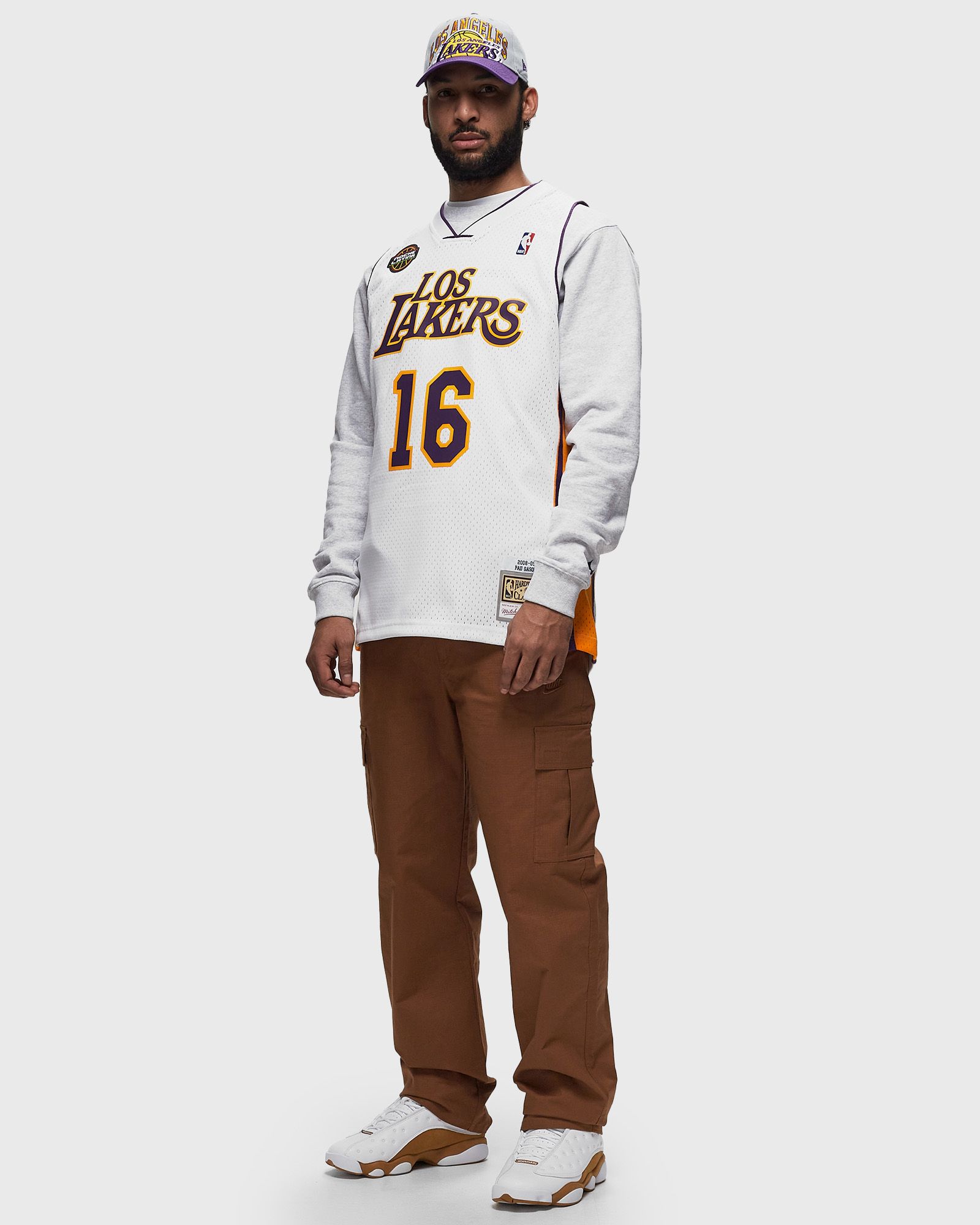 NBA SWINGMAN JERSEY LOS ANGELES LAKERS 2008-09 PAU GASOL #16