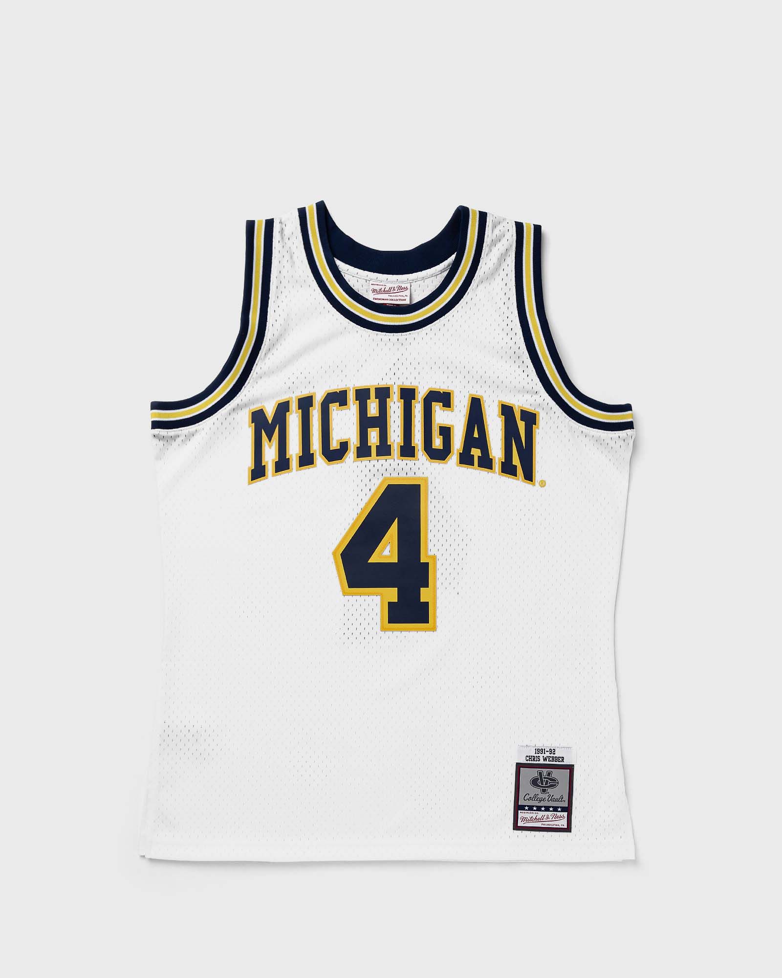 Mitchell & Ness NCAA WHITE JERSEY MICHIGAN 1991-92 CHRIS