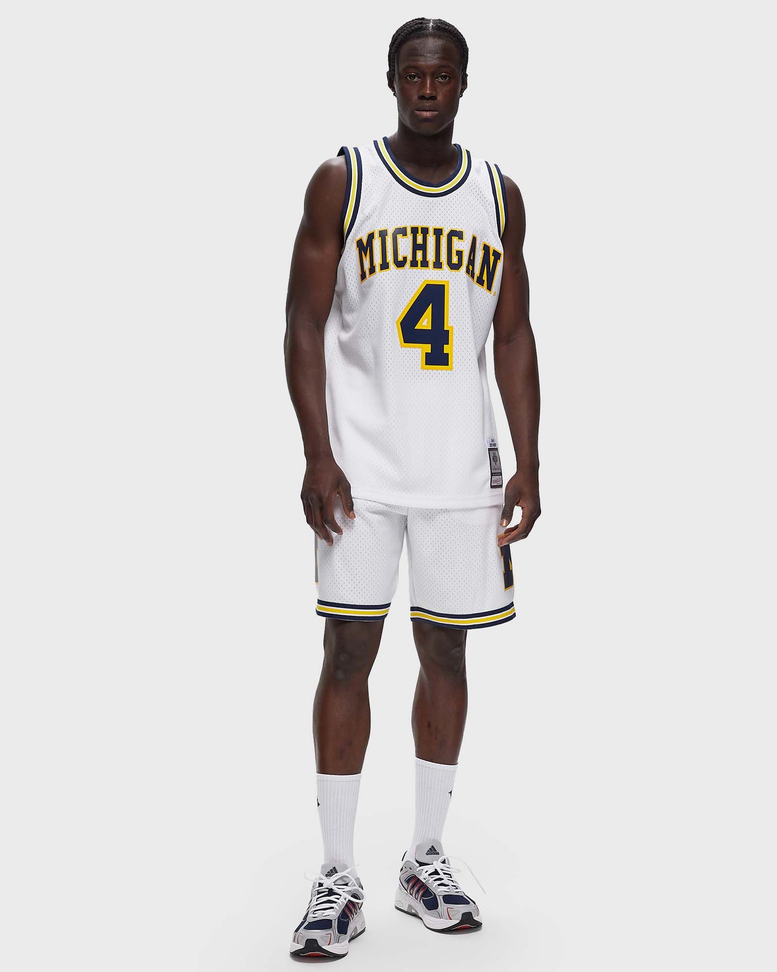 NCAA WHITE JERSEY MICHIGAN 1991-92 CHRIS WEBBER #4