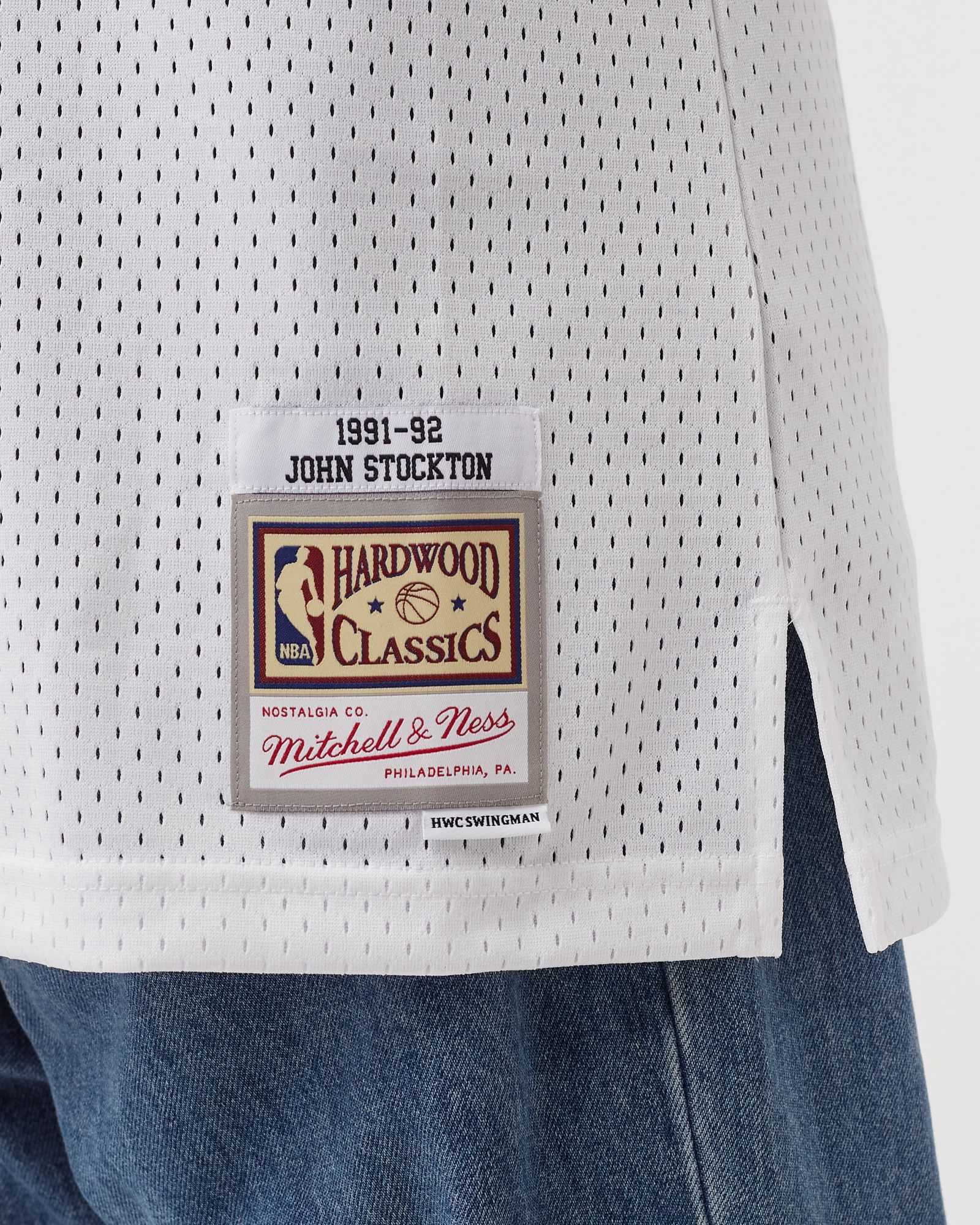 NBA Swingman Jersey Utah Jazz 1991-92 John Stockton #12